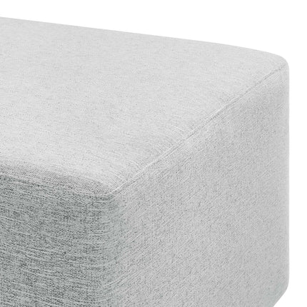 Modway EEI-6642 Callum Large 28" Square Woven Heathered Fabric Upholstered Ottoman Modway