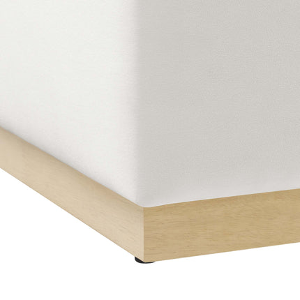 Modway EEI-6643 Tilden Large 28" Square Performance Velvet Upholstered Ottoman - Plaza Home Decor