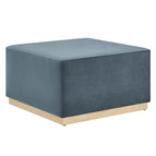 Cadet Blue Natural / Upholstered