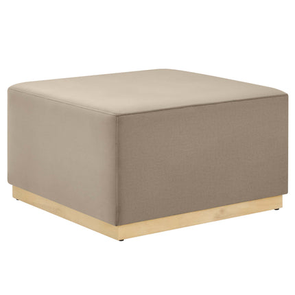 Modway EEI-6643 Tilden Large 28" Square Performance Velvet Upholstered Ottoman - Plaza Home Decor