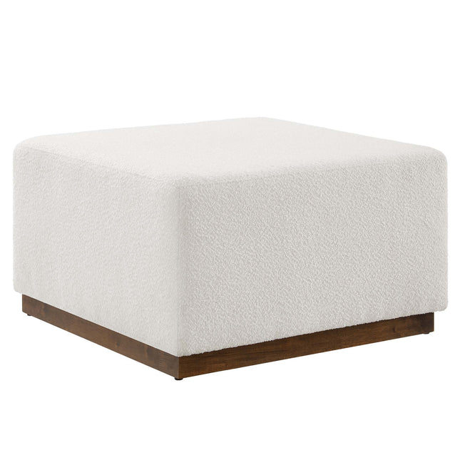Modway EEI-6644 Tilden Large 28" Square Boucle Upholstered Ottoman - Plaza Home Decor