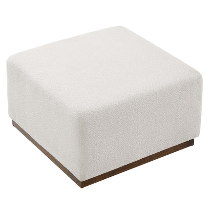 Modway EEI-6644 Tilden Large 28" Square Boucle Upholstered Ottoman - Plaza Home Decor