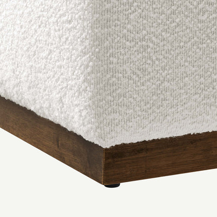 Modway EEI-6644 Tilden Large 28" Square Boucle Upholstered Ottoman - Plaza Home Decor