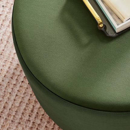 Modway EEI-6646 Tilden Large 23" Round Performance Velvet Upholstered Ottoman - Plaza Home Decor