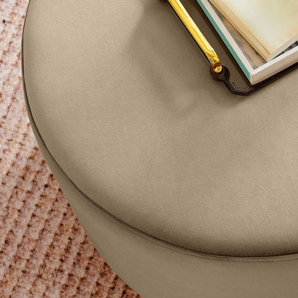 Modway EEI-6646 Tilden Large 23" Round Performance Velvet Upholstered Ottoman - Plaza Home Decor