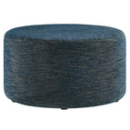 Heathered Weave Azure / Upholstered