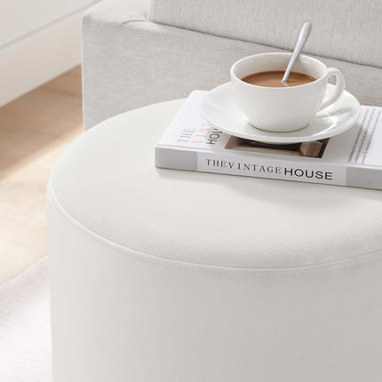 Modway EEI-6652 Tilden 16" Round Performance Velvet Upholstered Ottoman - Plaza Home Decor