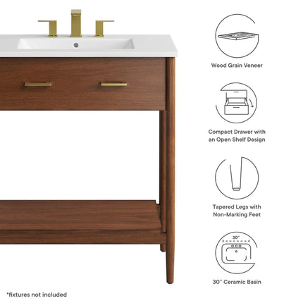 Modway EEI-6662 Zaire 30" Bathroom Vanity Modway