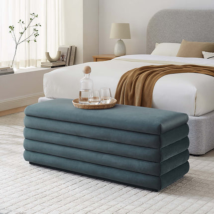 Modway EEI-6664 Mezzo Upholstered Performance Velvet Storage Bench Modway