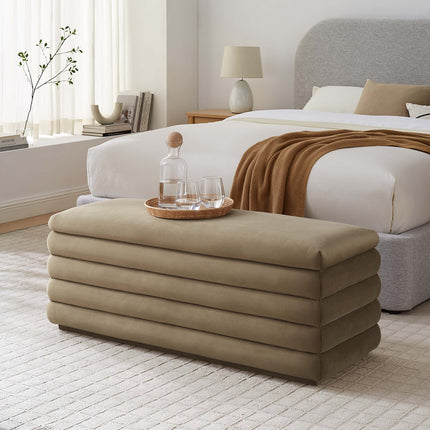 Modway EEI-6664 Mezzo Upholstered Performance Velvet Storage Bench Modway