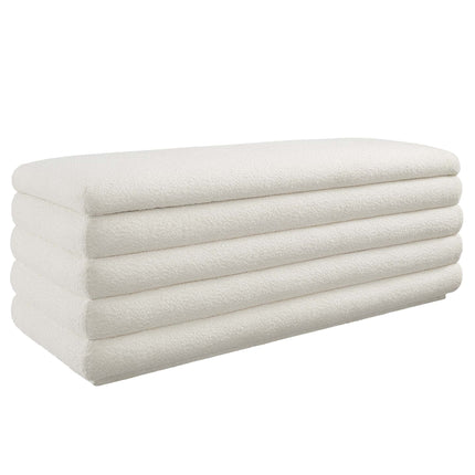 Modway EEI-6665 Mezzo Boucle Upholstered Storage Bench Modway