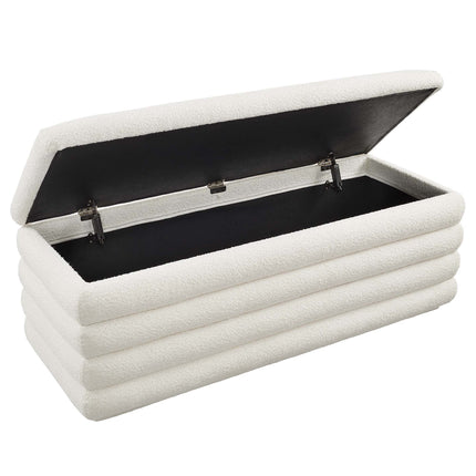 Modway EEI-6665 Mezzo Boucle Upholstered Storage Bench Modway