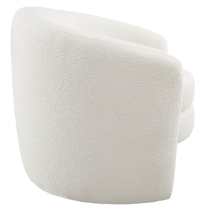 Modway EEI-6666 Affinity Upholstered Boucle Fabric Curved Back Armchair Modway