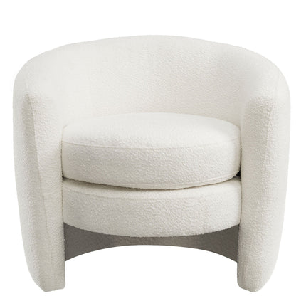 Modway EEI-6666 Affinity Upholstered Boucle Fabric Curved Back Armchair Modway