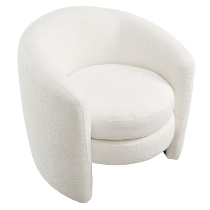 Modway EEI-6666 Affinity Upholstered Boucle Fabric Curved Back Armchair Modway