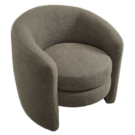 Modway EEI-6666 Affinity Upholstered Boucle Fabric Curved Back Armchair Modway