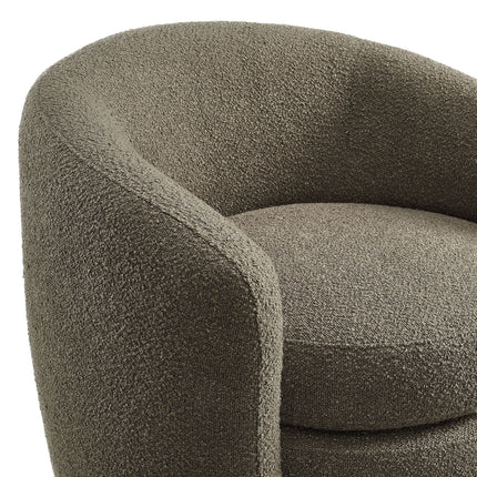 Modway EEI-6666 Affinity Upholstered Boucle Fabric Curved Back Armchair Modway
