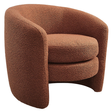 Modway EEI-6666 Affinity Upholstered Boucle Fabric Curved Back Armchair Modway