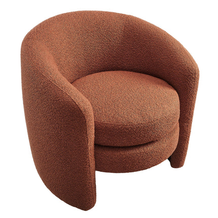 Modway EEI-6666 Affinity Upholstered Boucle Fabric Curved Back Armchair Modway