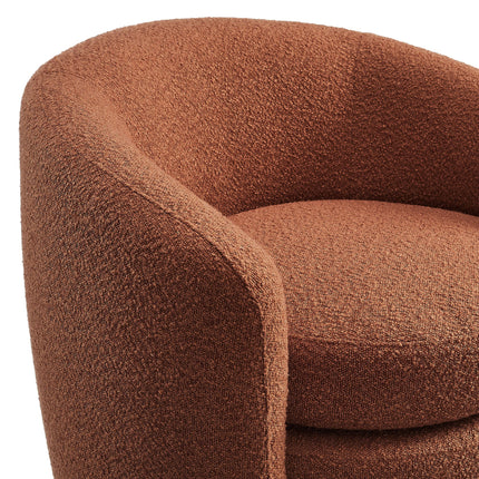Modway EEI-6666 Affinity Upholstered Boucle Fabric Curved Back Armchair Modway