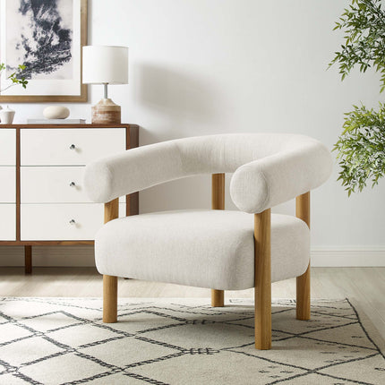 Modway EEI-6689 Sable Upholstered Fabric Armchair Modway