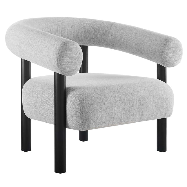 Modway EEI-6689 Sable Upholstered Fabric Armchair Modway