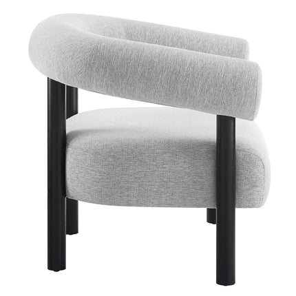 Modway EEI-6689 Sable Upholstered Fabric Armchair Modway