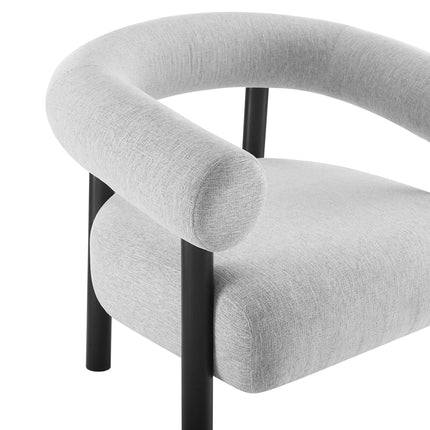 Modway EEI-6689 Sable Upholstered Fabric Armchair Modway
