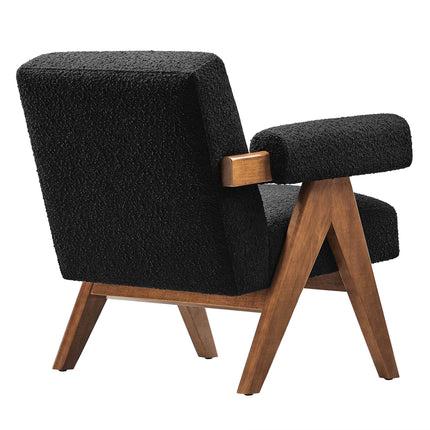 Modway EEI-6703 Lyra Boucle Fabric Armchair Set of 2 Modway