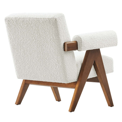 Modway EEI-6703 Lyra Boucle Fabric Armchair Set of 2 Modway