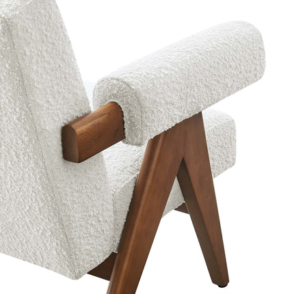 Modway EEI-6703 Lyra Boucle Fabric Armchair Set of 2 Modway