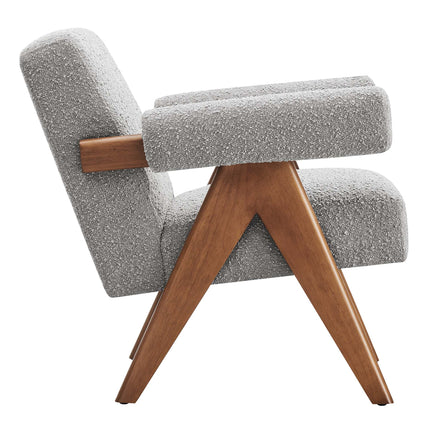 Modway EEI-6703 Lyra Boucle Fabric Armchair Set of 2 Modway