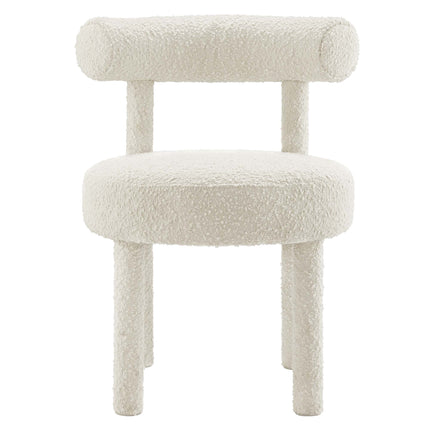 Modway EEI-6705 Toulouse Boucle Fabric Dining Chair Set of 2 - Plaza Home Decor