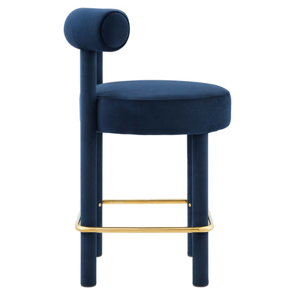 Modway EEI-6708 Toulouse Performance Velvet Counter Stool Set of 2 - Plaza Home Decor