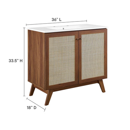 Modway EEI-6717 Soma 36" Bathroom Vanity - Plaza Home Decor