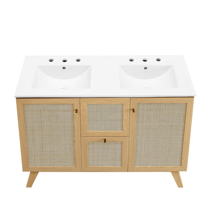 Modway EEI-6721 Soma 48" Double Sink Bathroom Vanity - Plaza Home Decor