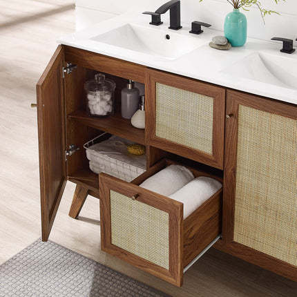 Modway EEI-6721 Soma 48" Double Sink Bathroom Vanity - Plaza Home Decor