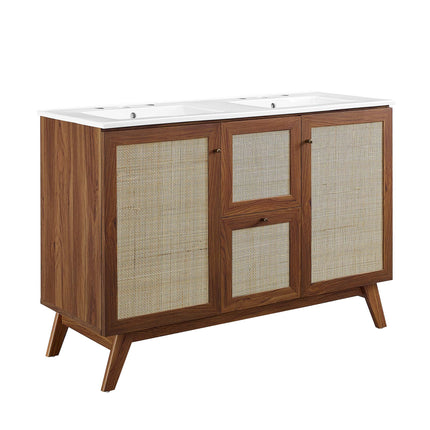 Modway EEI-6721 Soma 48" Double Sink Bathroom Vanity - Plaza Home Decor