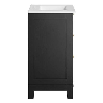Modway EEI-6723 Dixie 24" Solid Wood Bathroom Vanity Modway