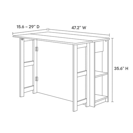 Modway EEI-6731 Meadowbrook 3-Piece Kitchen Island and Stool Set Modway