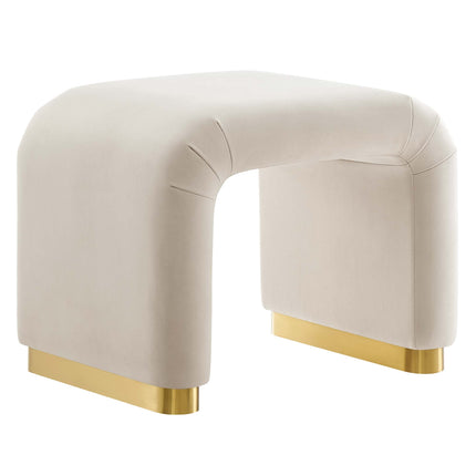 Modway EEI-6733 Koda Performance Velvet Waterfall Stool Modway