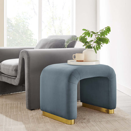 Modway EEI-6733 Koda Performance Velvet Waterfall Stool Modway