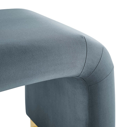 Modway EEI-6733 Koda Performance Velvet Waterfall Stool Modway