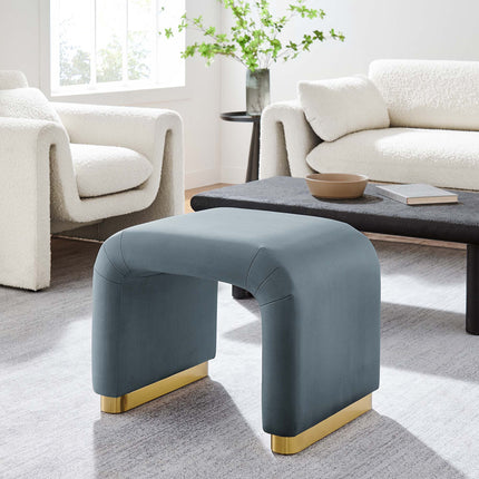 Modway EEI-6733 Koda Performance Velvet Waterfall Stool Modway