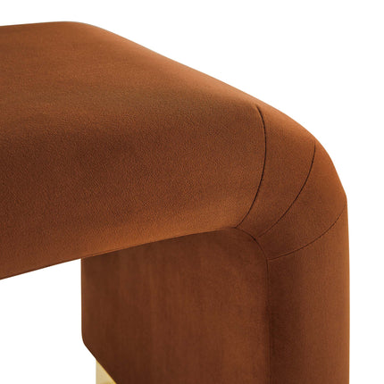 Modway EEI-6733 Koda Performance Velvet Waterfall Stool Modway