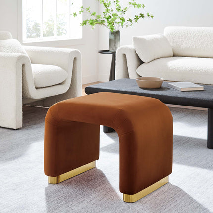 Modway EEI-6733 Koda Performance Velvet Waterfall Stool Modway