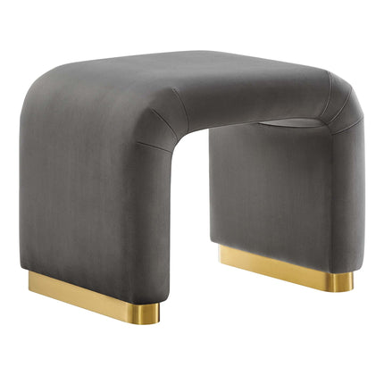 Modway EEI-6733 Koda Performance Velvet Waterfall Stool Modway