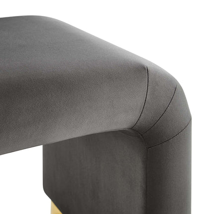 Modway EEI-6733 Koda Performance Velvet Waterfall Stool Modway