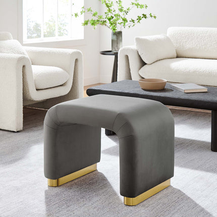 Modway EEI-6733 Koda Performance Velvet Waterfall Stool Modway
