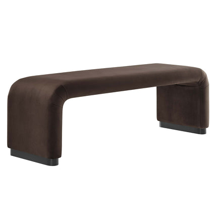 Modway EEI-6734 Koda Performance Velvet Waterfall Long Bench Modway